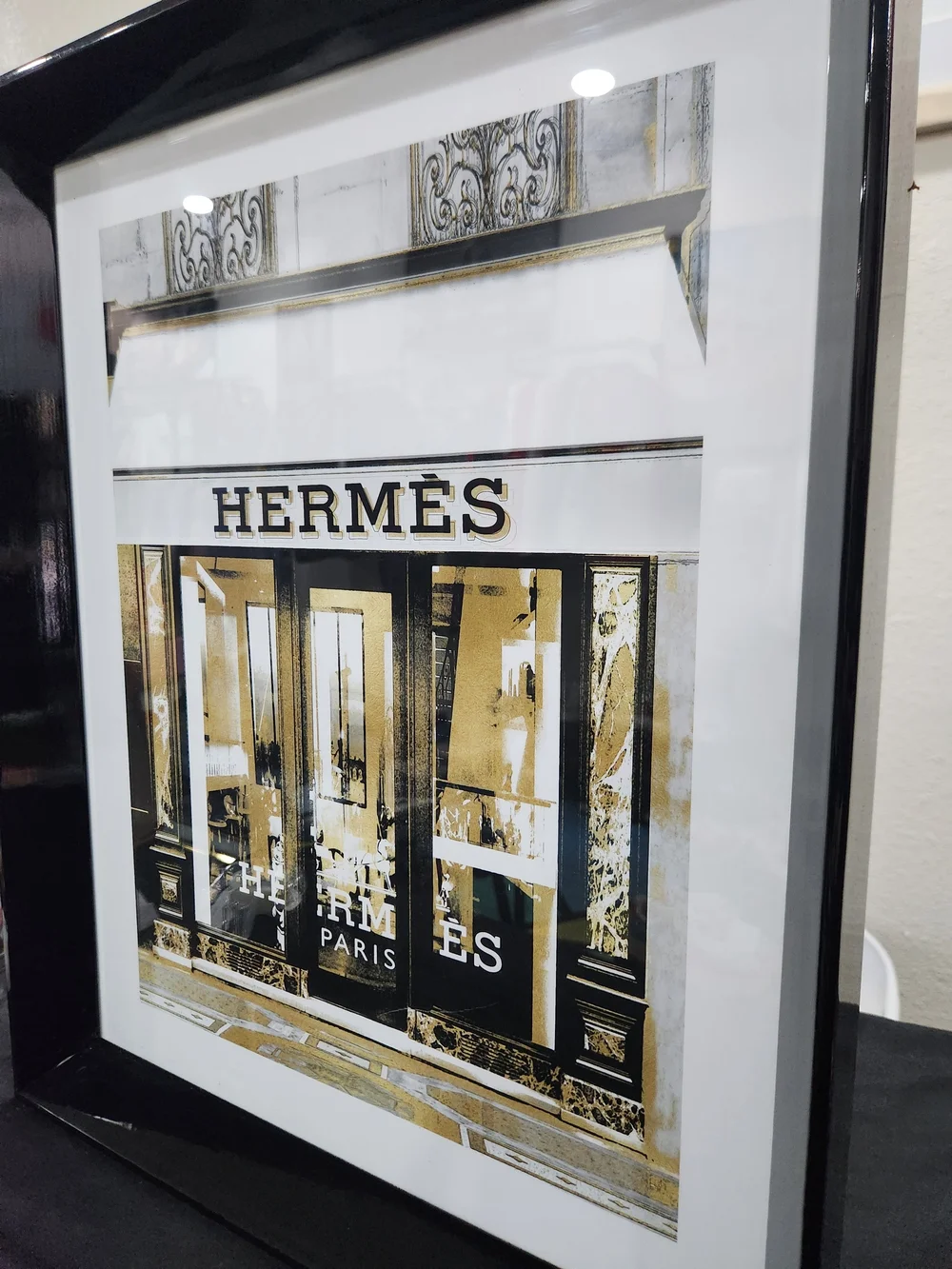 Hermes Storefront Print